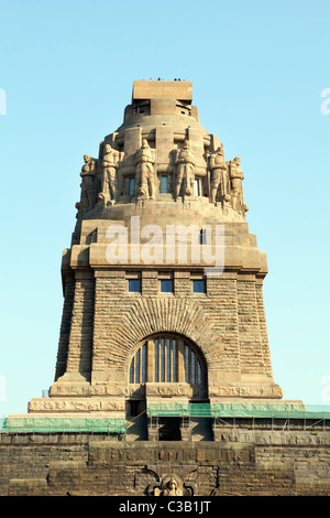 Denkmal für die Schlacht der Nationen – Völkerschlachtdenkmal, Leipzig, Sachsen, Deutschland Stockfoto