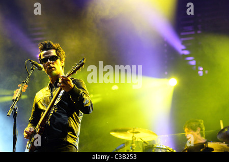 Kelly Jones von den Stereophonics Isle Of Wight Musik Festival 2009 - Tag 2 Isle Of Wight, England - 13.06.09 Lia Toby / Stockfoto