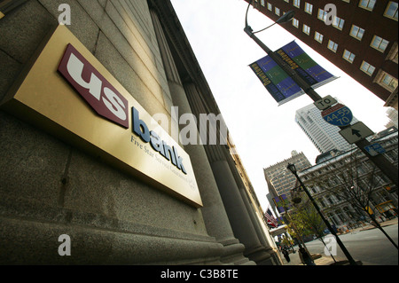 St. Louis, MO, eine Filiale der Bank in den USA Stockfoto