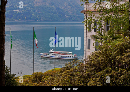 Villa Carlotta Und der Berühmte Botanische Garten Stockfoto