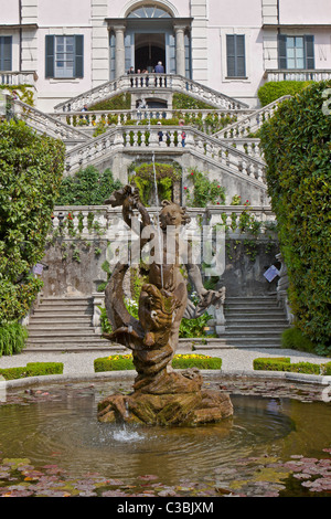 Villa Carlotta Und der Berühmte Botanische Garten Stockfoto