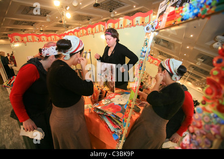 Jüdische religiöse Modemesse Stockfoto