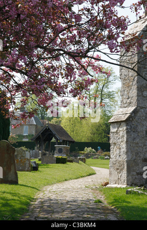 Kirche St. Peter und St. Paul Lindau Hythe Kent Stockfoto