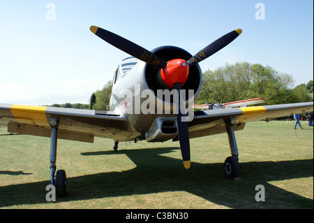 PERCIVAL P56 KOLBEN PROVOST T. 1. TRAINER-DACHDECKER 550 HP LEONIDES 9 ZYLINDER, RADIAL, MOTOR Stockfoto