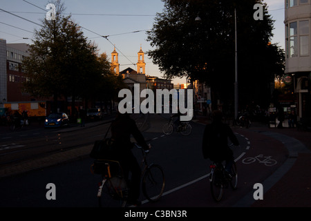 Moses & Aaron Kirche in Waterlooplein, Amsterdam Stockfoto