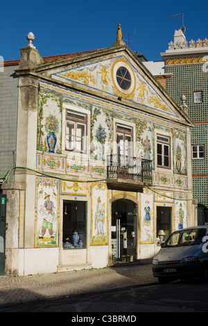 Showroom der Firma Kachel Viuva Lamego, Lissabon, Portugal Stockfoto