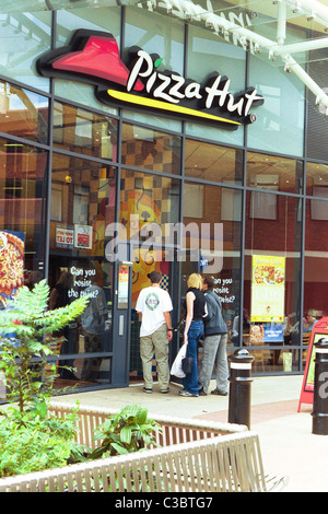 Bild Shiows: ein Pizza Hut Restaurant. Stockfoto