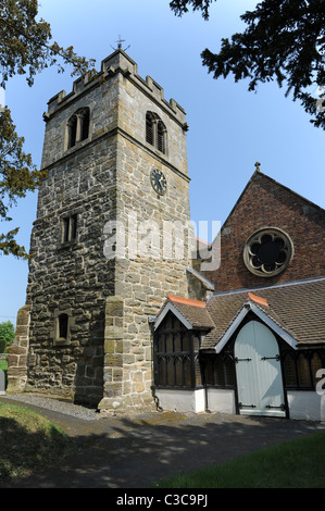 Wenig Wenlock-St.-Lorenz-Kirche Shropshire England Uk Stockfoto