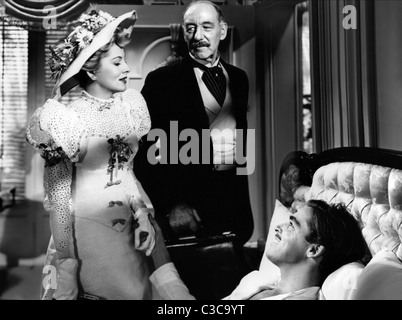 JOAN FONTAINE, PATRIC KNOWLES, Efeu, 1947 Stockfoto