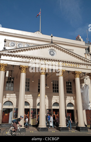 Die Fassade des Theatre Royal Haymarket, London, UK. Stockfoto