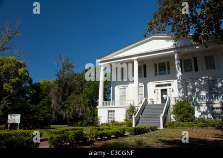 Georgien, St. Marys. Historic Orange Hall, c. 1838, Antebellum Greek-Revival-Stil. Stockfoto