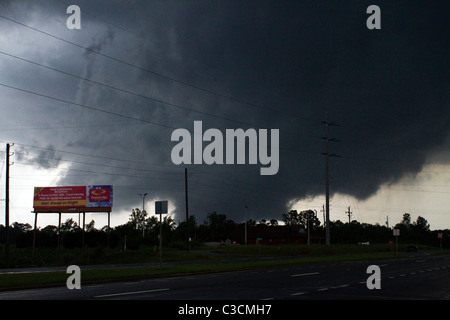 Tuscaloosa, Alabama Tornado 27. April 2011 Stockfoto