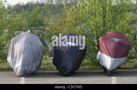 Honda Goldwing internationale Rallye, Belgien 2011 Stockfoto