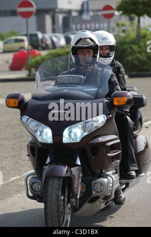 Honda Goldwing internationale Rallye, Belgien 2011 Stockfoto