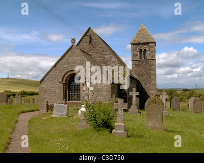 Str. Pauls Kirche, Branxton, Northumberland, England Stockfoto