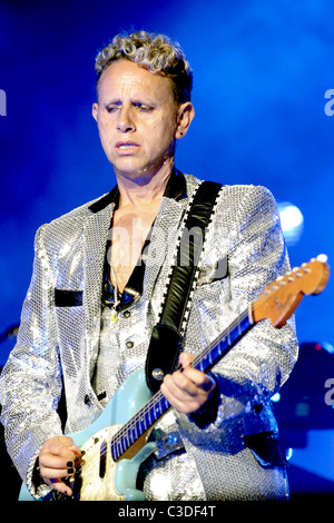 Martin Gore Depeche Mode die live bei der Molson Amphitheater-Toronto, Kanada - 07.24.09 Stockfoto