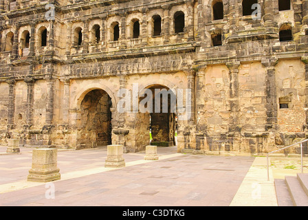 Trier Porta Nigra 01 Stockfoto