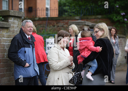 Crumlin, County Antrim, Nordirland. Thomas Burns MLA ist ein Social Democratic Labour Party (SDLP) Stockfoto