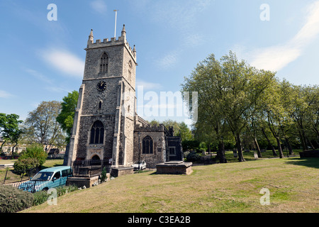 St. Dunstan Kirche, Stepney, London, UK Stockfoto