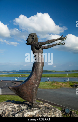 Warten auf das Ufer Denkmal, Rosses Point, County Sligo, Irland. Stockfoto