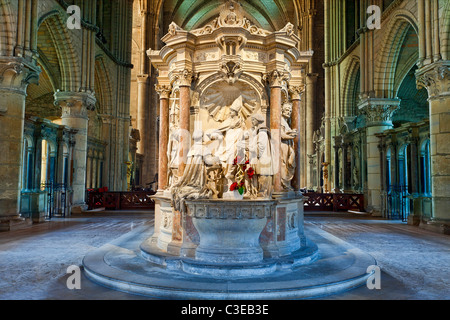 Reims, Saint-Remi Basilika, von der UNESCO als Welterbe gelistet Stockfoto