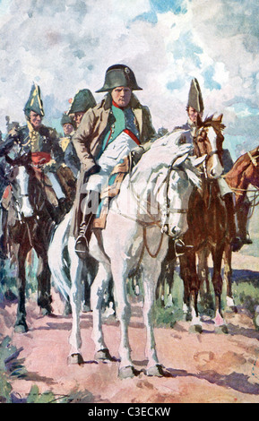 Napoleon Bonaparte (1769-1821) war ein französischer militärischer und politischer Führer, die der Kaiser von Frankreich wurde. Stockfoto