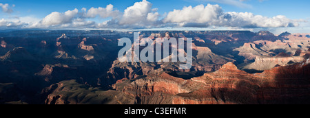 Grand Canyon Panorama vom Mather Point, Arizona, USA Stockfoto