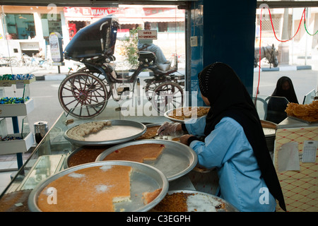 Aegypten, Luxor, Konditorei Twinky bin Bahnhof Stockfoto