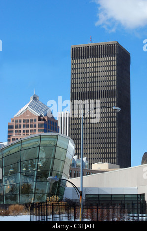 Rochester, New York-Gebäude Stockfoto