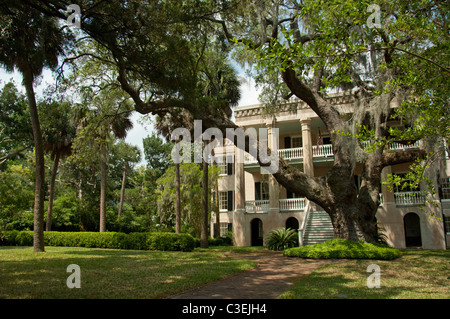 Beaufort, South Carolina. Traditionellen südlichen Antebellum nach Hause. Stockfoto