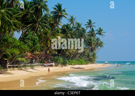 Ambalama Strand in der Nähe von Galle südlichen Küste Sri Lanka Stockfoto