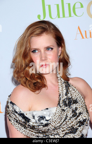 Amy Adams besucht die "Julie & Julia" Premiere im Ziegfeld Theatre - Ankunft New York City, USA - 30.07.09 Stockfoto