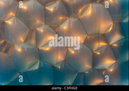 Watercube nationale Schwimmzentrum von PTW Architects und ARUP, 2008 Olympic Green, Peking, China, Asien. Stockfoto