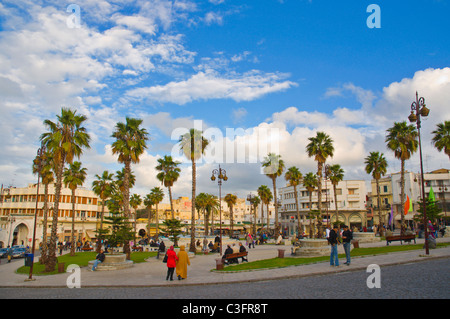 Le Grand Socco square Tanger Marokko in Nordafrika Stockfoto