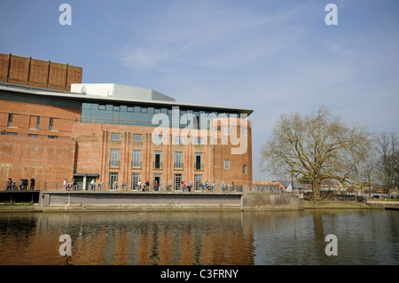 Das neue Royal Shakespeare Theatre am Stratford-upon-Avon Stockfoto