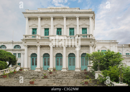 Fassade eines Gebäudes, nationale Bibliothek von Indien, Kalkutta, Westbengalen, Indien Stockfoto