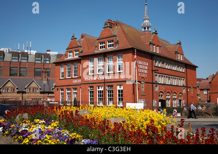 Besucherzentrum in Chester und Café in Chester Cheshire UK Stockfoto