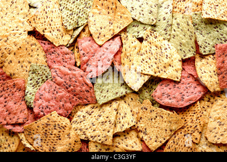 Mais-chips Stockfoto