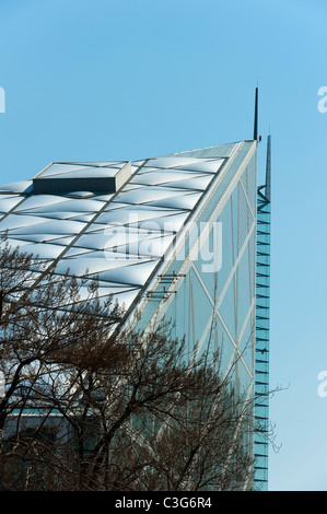 Parkview von Arch. Winston Shu, am besten grünes Gebäude in China LEED Platin Zertifizierung, 2010, CBD, Beijing, China, Asien. Stockfoto