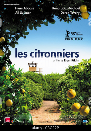 Etz Limon Lemon Tree Jahr: 2008 - Israel/Deutschland/Frankreich Affiche/Poster Regie: Eran Riklis Stockfoto
