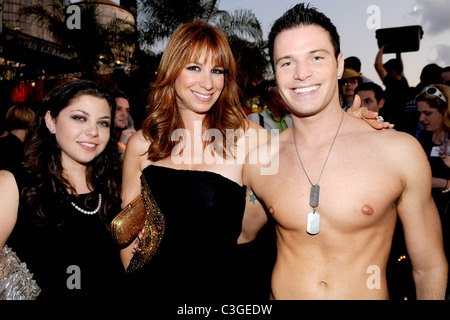 Ally Zarin, Jill Zarin und Gast GLAAD Manhattan auf dem Dach Sommerevent bei 230 Fifth Avenue - innen New York City, USA- Stockfoto