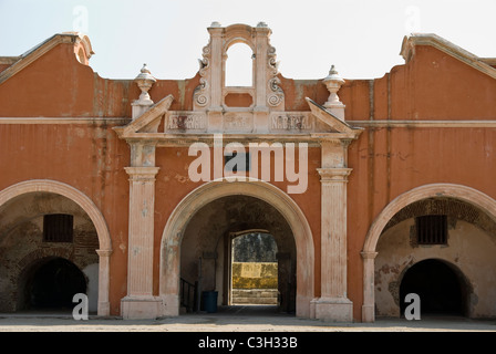 Mexiko. Veracruz Stadt. Fort San Juan de Ulua. 16. und 17. Jahrhundert. Stockfoto