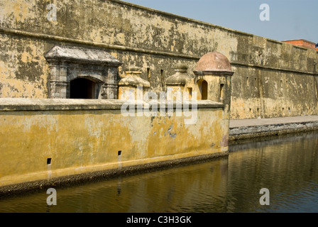 Mexiko. Veracruz Stadt. Fort San Juan de Ulua. 16. und 17. Jahrhundert. Stockfoto