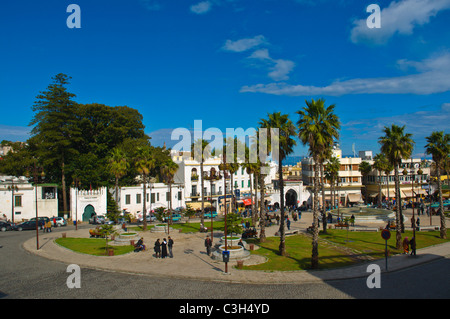 Le Grand Socco square Tanger Marokko in Nordafrika Stockfoto