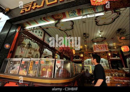 chinesische Spezialität Lebensmittel, Chinatown, Bangkok, thailand Stockfoto