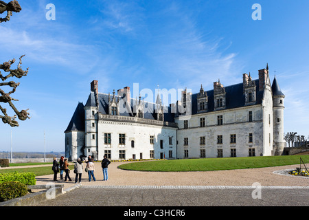 Chateau d ' Amboise, Val de Loire, Touraine, Frankreich Stockfoto