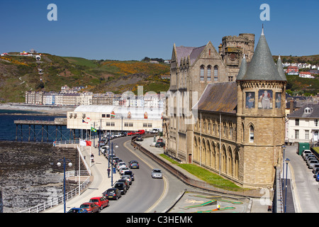Old College, Aberystwyth University, Aberystwyth, Ceredigion, Wales, UK Stockfoto