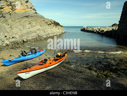 Stackpole Quay in South Wales. Stockfoto