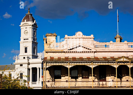 Ballarat Australia / The Palace Coffee House, das 1886 erbaut wurde und sich in der Lydiard Street befindet. Stockfoto