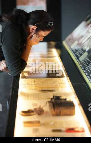Tyne Cot Besucherzentrum und Museum, Stockfoto